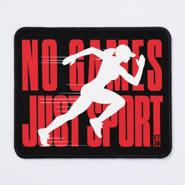 Item preview, NO GAMES JUST SPORT - Running - WOMAN RUNNER - 4 designed and sold by ArtProjectShop.