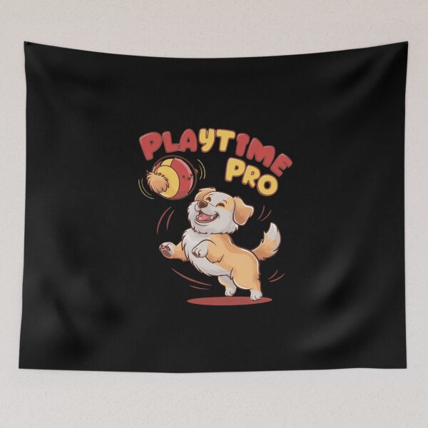 Item preview, Playtime Pro: Energetic Dog Art designed and sold by deluxedigital1.