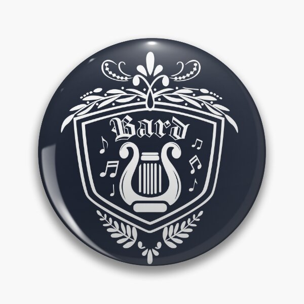 Item preview, The Bard - Regal Emblem designed and sold by Stacey Burt creative Designs.