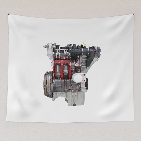 Item preview, car engine isolated on white designed and sold by goceris.
