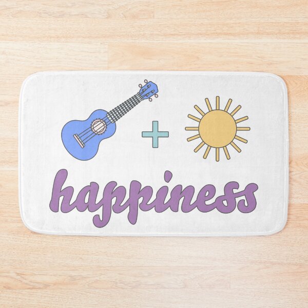 Item preview, Colorful musical pattern, ukulele instrument, sun, happiness/1 designed and sold by My-fake-places.