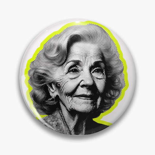 Item preview, grandma halftone designed and sold by Ratatatts.