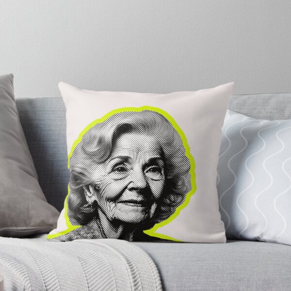Item preview, grandma halftone designed and sold by Ratatatts.