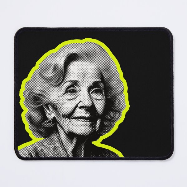Item preview, grandma halftone designed and sold by Ratatatts.