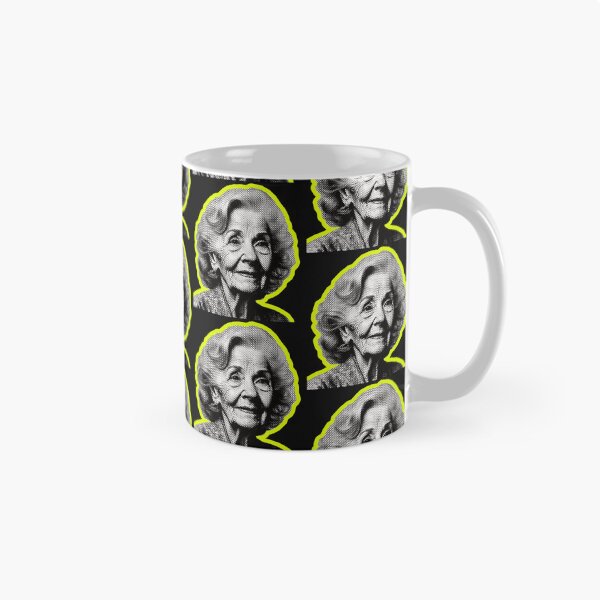 Item preview, grandma halftone designed and sold by Ratatatts.