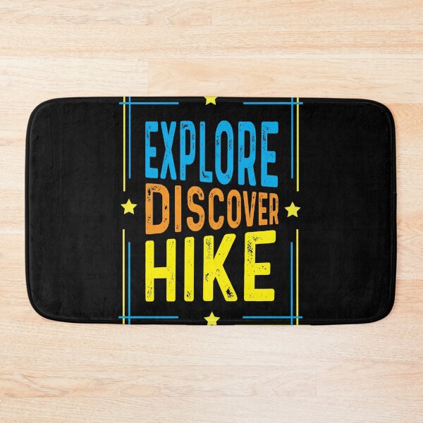 Item preview, Hiking Lover: Explore Discover Hike Typography Design designed and sold by Techflare.