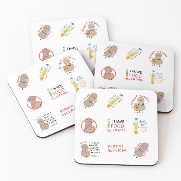 Item preview, Peanut Allergy Awareness Pack designed and sold by Samantha MadeOfAtoms.
