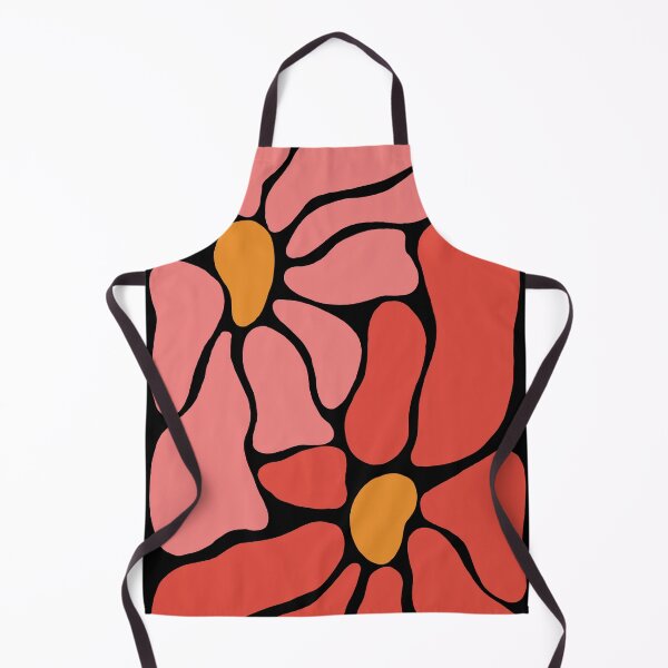Item preview, Pink and Red Floral Print | Minimalistic Colorful Design |Illustration designed and sold by bymtsef.