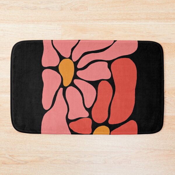 Item preview, Pink and Red Floral Print | Minimalistic Colorful Design |Illustration  designed and sold by bymtsef.