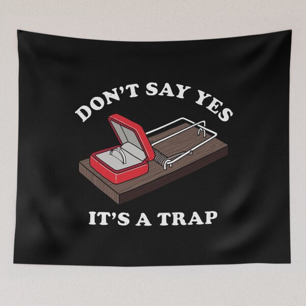 Item preview, It's a Trap designed and sold by doodl-do.