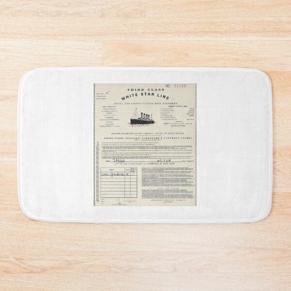 Item preview, Titanic (1997) - SVEN'S Third Class Ticket  designed and sold by Never Let Go Vintage™.