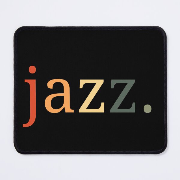 Item preview, Jazz Music One Word Retro Summer Colours designed and sold by artdesignbysam.