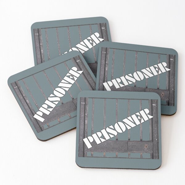 Item preview, PRISONER - CELL BLOCK H - Prison Bars Title Card Style Art designed and sold by Michaelofthe80s.