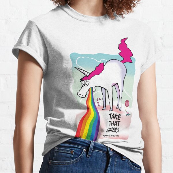 Bisexual Unicorn T-shirt – Discord Comics