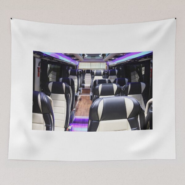 Item preview, inside of new modern bus designed and sold by goceris.