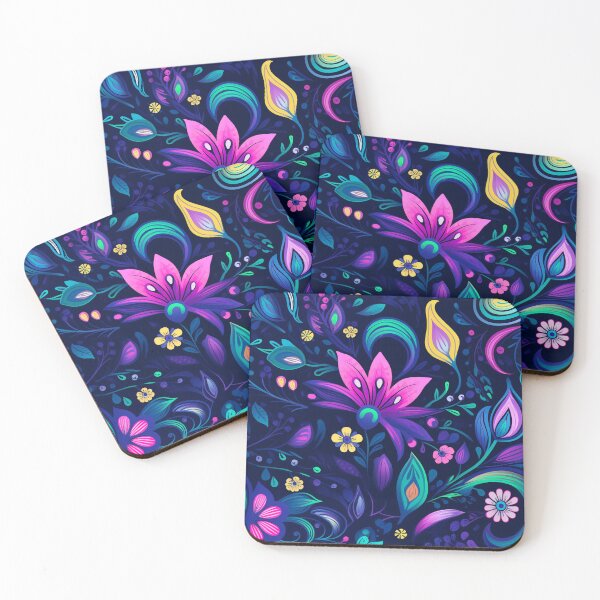 Item preview, vector art in the style of Matisse poster, johanna basford , calming colours designed and sold by Nanthikan.