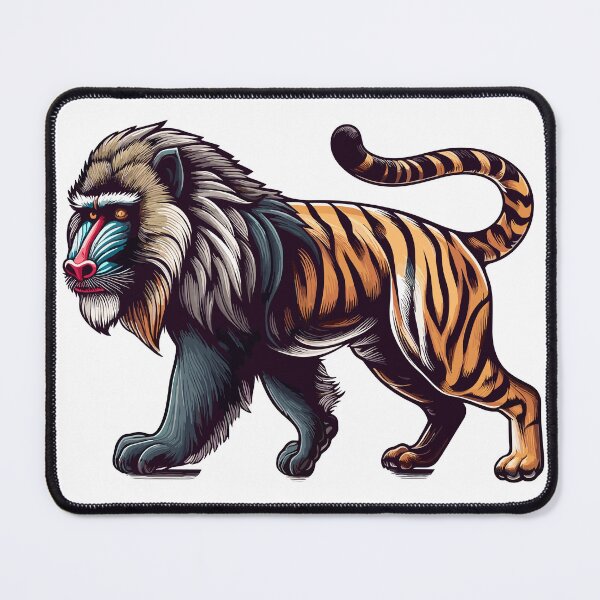 Item preview, Tiger Mandrill Fusion designed and sold by Xsquilax.
