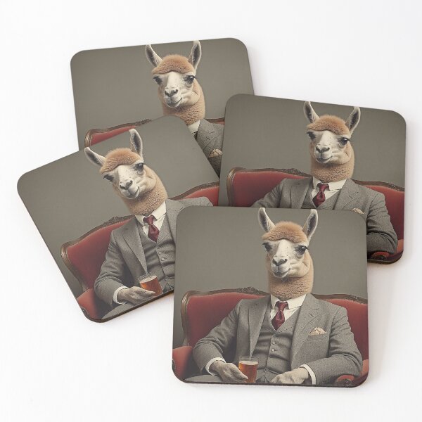 Item preview, A distinguished llama designed and sold by ModernTwisted.