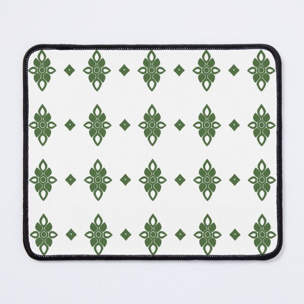 Item preview, Green Geometric Floral Pattern designed and sold by Littlexhedfang.