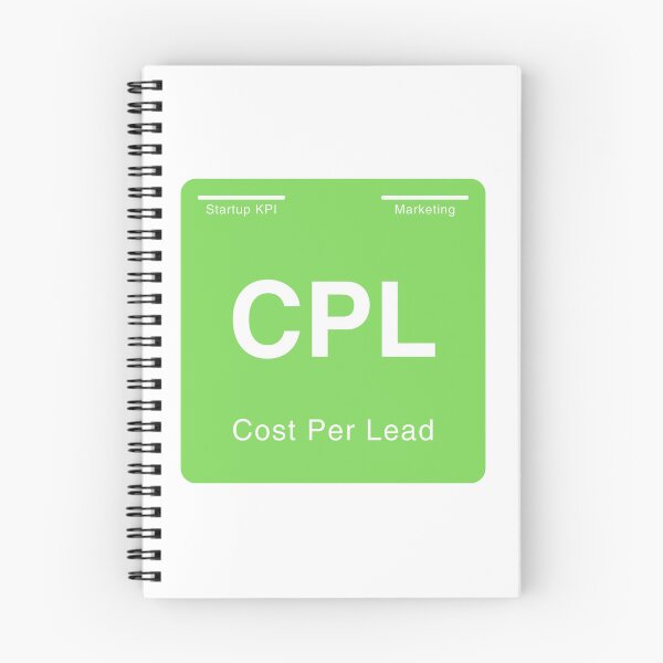 Item preview, Periodic Table of Startup KPIs "Cost per Lead (CPL)" designed and sold by whatthetechgear.