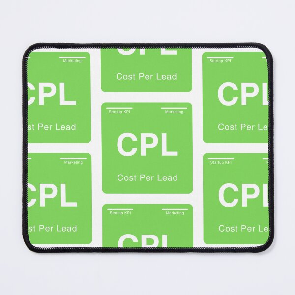 Item preview, Periodic Table of Startup KPIs "Cost per Lead (CPL)" designed and sold by whatthetechgear.