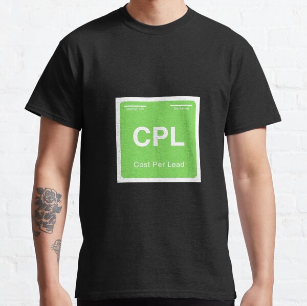 Item preview, Periodic Table of Startup KPIs "Cost per Lead (CPL)" designed and sold by whatthetechgear.
