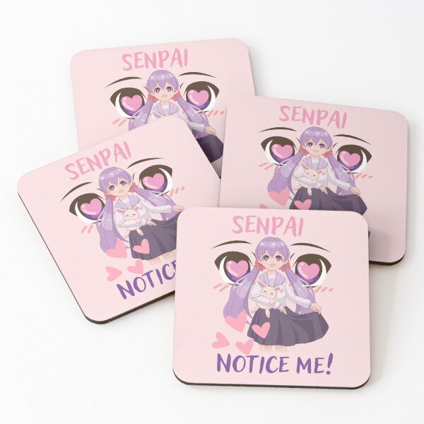 Item preview, Senpai Notice Me! designed and sold by wanessacreative.