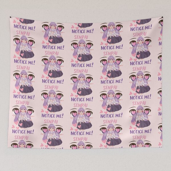 Item preview, Senpai Notice Me! designed and sold by wanessacreative.