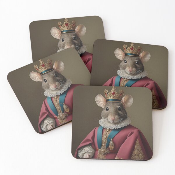 Item preview, A mouse dressed in opulent royal garments designed and sold by ModernTwisted.