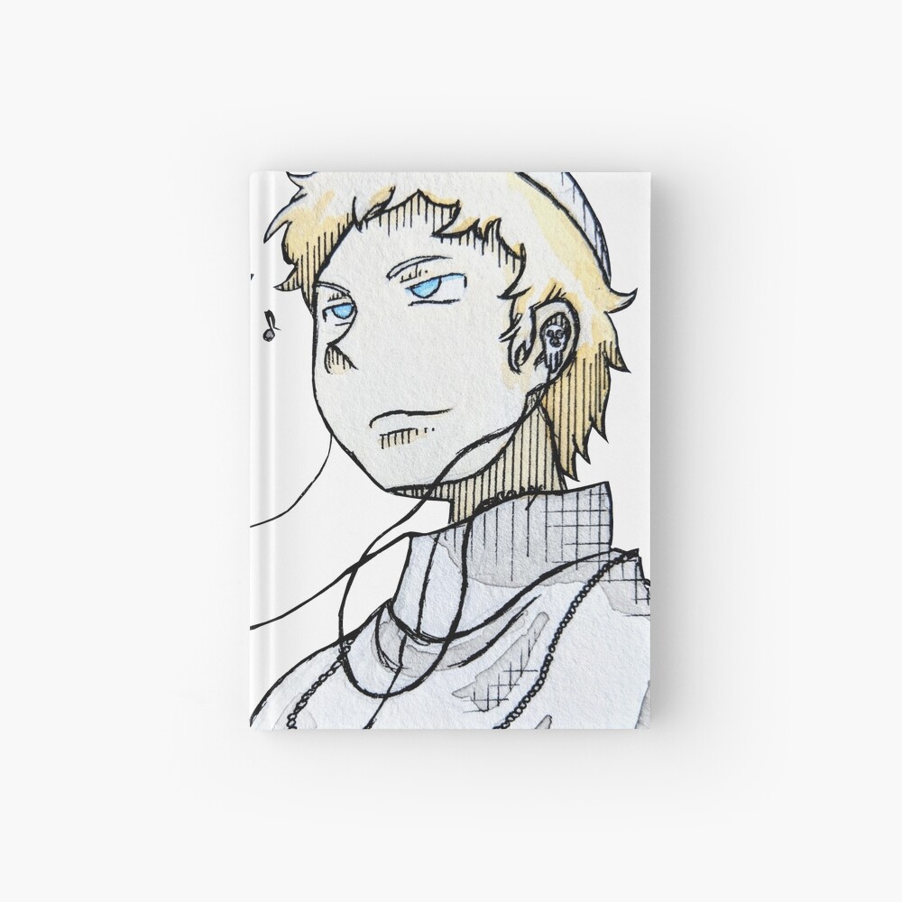 Justin Death Scythe Soul Eater Inktober Day 24 Sticker By Pikachuhat Redbubble