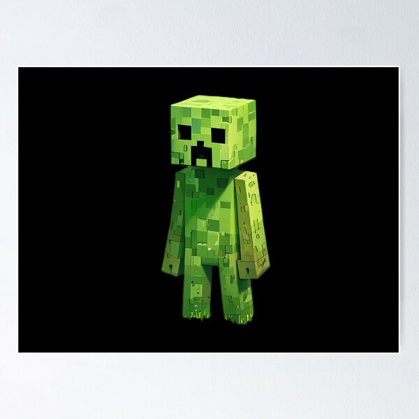 Item preview, Cute Minecraft Creeper designed and sold by AI-Knight.
