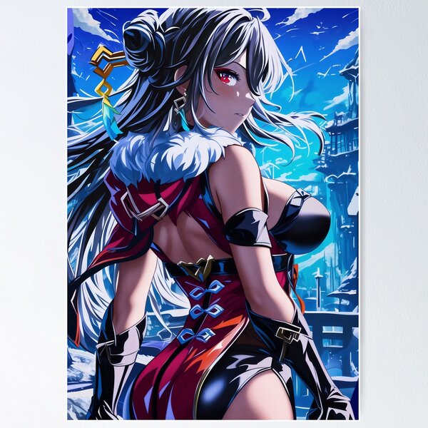 Item preview, Beidou Genshin Impact Colorful design designed and sold by Senpaiwaves.