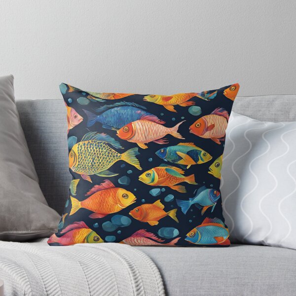 Item preview, Playful Fish Pattern designed and sold by artuju.