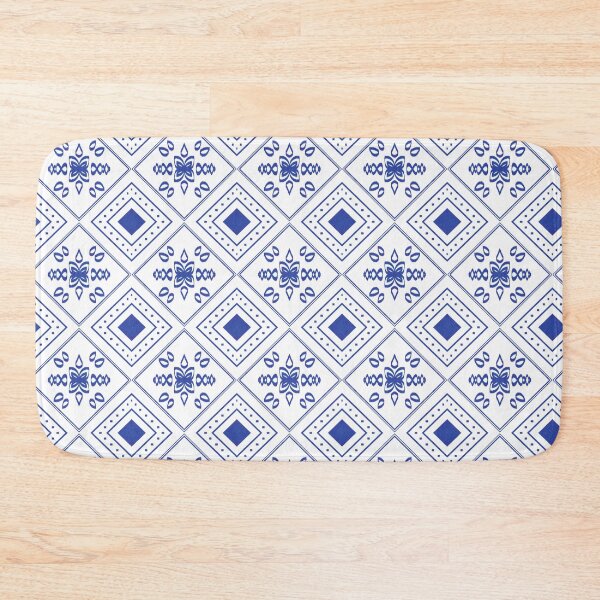 Item preview, Blue Geometric Diamonds designed and sold by Littlexhedfang.