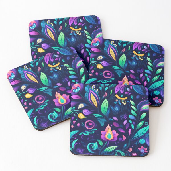 Item preview,  vector art in the style of Matisse poster, johanna basford , calming colours designed and sold by Nanthikan.