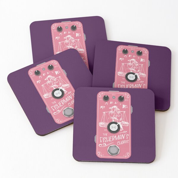Item preview, Ukiyo-e Japanese Woodblock Inspired The Fishermans Chorus Guitar Pedal designed and sold by globbs.