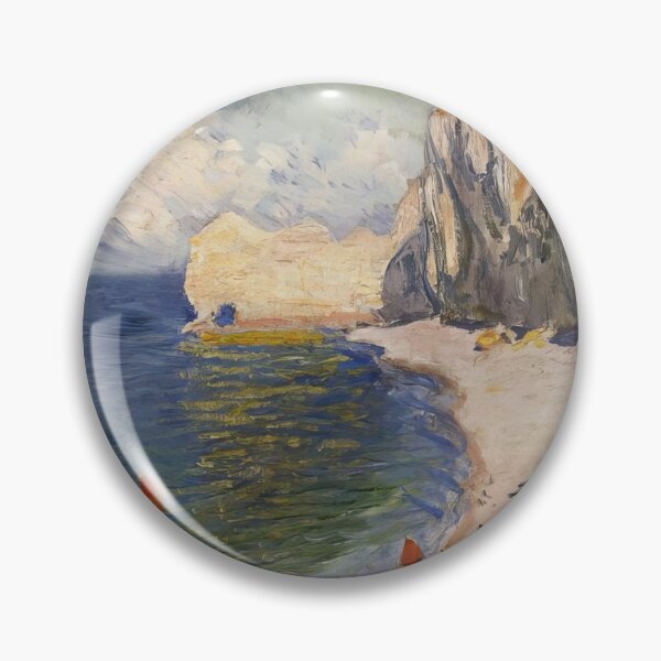 Item preview, The Beach and the Falaise d'Amont - 1885 - Claude Monet designed and sold by dottyshai.