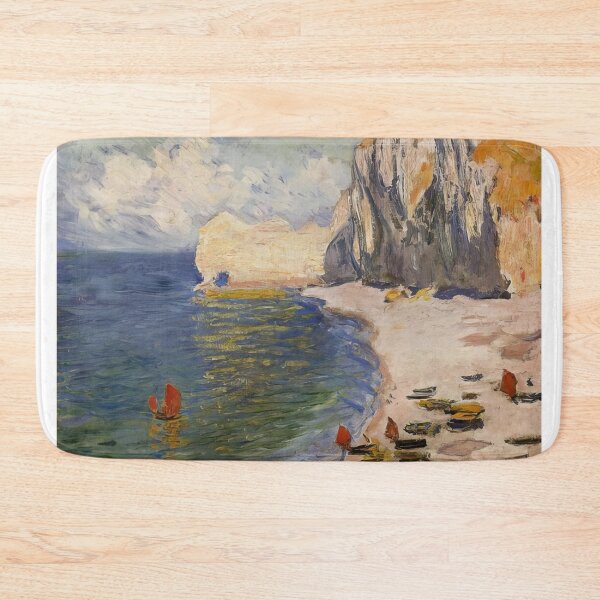 Item preview, The Beach and the Falaise d'Amont - 1885 - Claude Monet designed and sold by dottyshai.