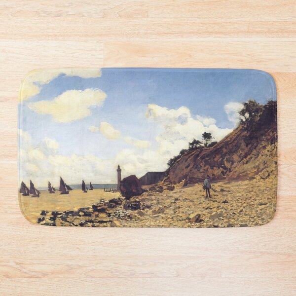 Item preview, The Beach at Honfleur - 1866 - Claude Monet designed and sold by dottyshai.