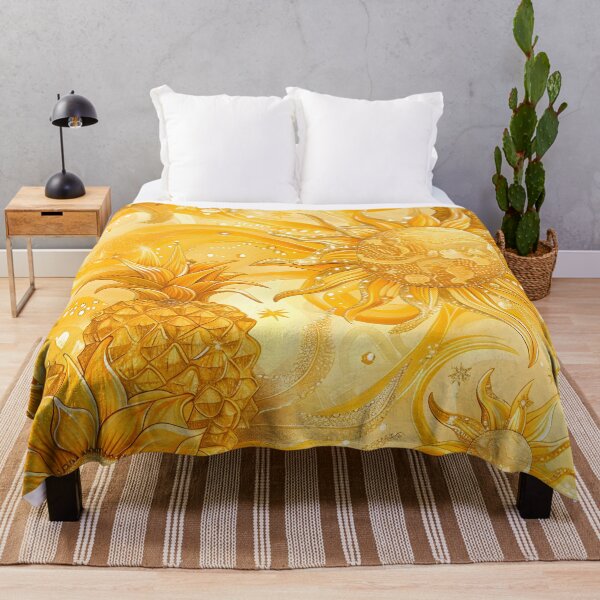 Item preview, Golden Summer Glow Pattern designed and sold by AI-Only Creations.