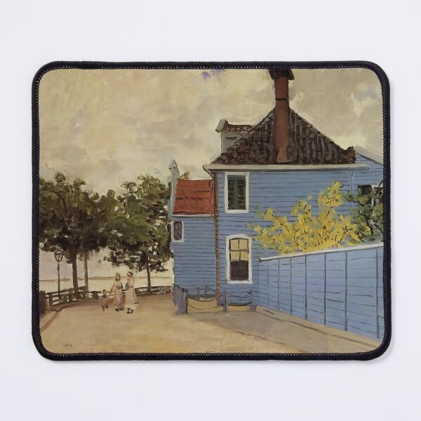 Item preview, The Blue House at Zaandam - 1871 - Claude Monet designed and sold by dottyshai.