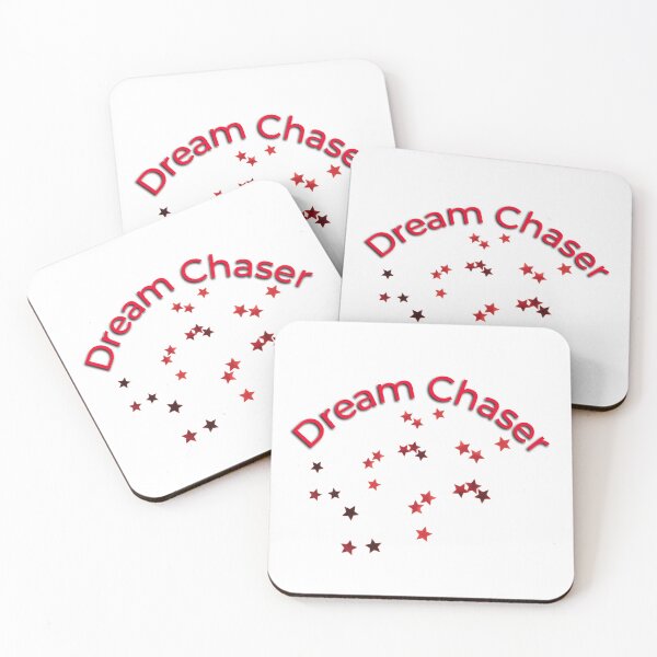 Item preview, Dream Chaser text red stars designed and sold by Bojana92.