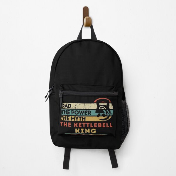 Item preview, Dad: The Strength, The Myth, The Kettlebell Hero designed and sold by blackBubble1.
