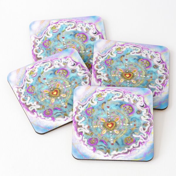 Item preview, Anazulis Mandala Heart designed and sold by Arte e Terapia - Magic Garden.