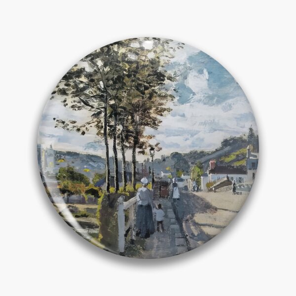 Item preview, The Bridge at Bougival - 1869 - Claude Monet designed and sold by dottyshai.