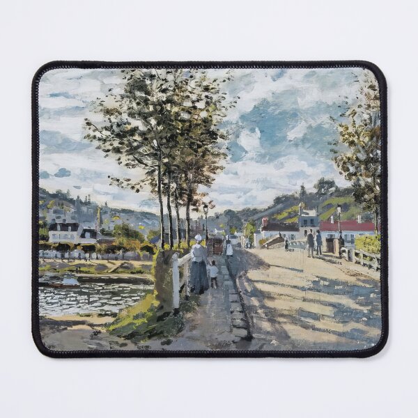 Item preview, The Bridge at Bougival - 1869 - Claude Monet designed and sold by dottyshai.