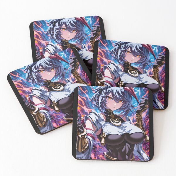 Item preview, Kujou Sara Genshin Impact Colorful design designed and sold by Senpaiwaves.