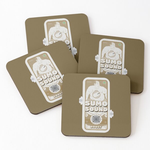 Item preview, Ukiyo-e Japanese Woodblock Inspired Sumo Sound Boost Guitar Pedal designed and sold by globbs.