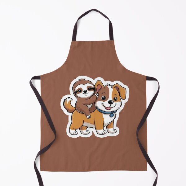 Item preview, Cute Sloth and pug Friendship for Pug Lover designed and sold by Laugh-Lines.
