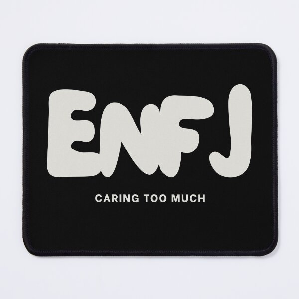Item preview, ENFJ Caring Too Much MBTI Personality designed and sold by SayItWithYours.